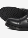 Jack & Jones Schwarze Herren Leder Winterstiefeletten Jack & Jones Shaun