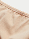 Marks & Spencer Fünfteiliges Set mit brasilianischen Damenslips in Beige, Schwarz und Weiß Marks & Spencer