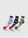 Bellinda Drei Paar gemusterte Socken BELLINDA Crazy Kids