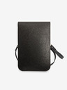 Guess Guess PU Saffiano Triangle Logo Handytasche Schwarz