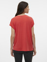 Vero Moda Rotes Damen-T-Shirt Vero Moda Ava