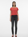 Vero Moda Rotes Damen-T-Shirt Vero Moda Ava