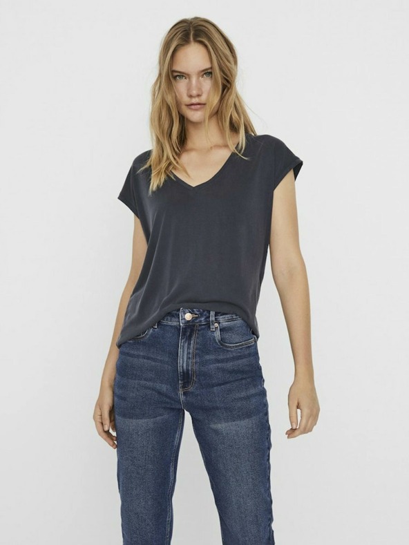 Vero Moda Dunkelblau Damen Vero Moda Filli T-Shirt