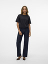 Vero Moda Schwarzes Damen-T-Shirt Vero Moda Demi