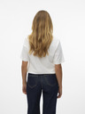 Vero Moda Weißes Damen-T-Shirt Vero Moda Demi