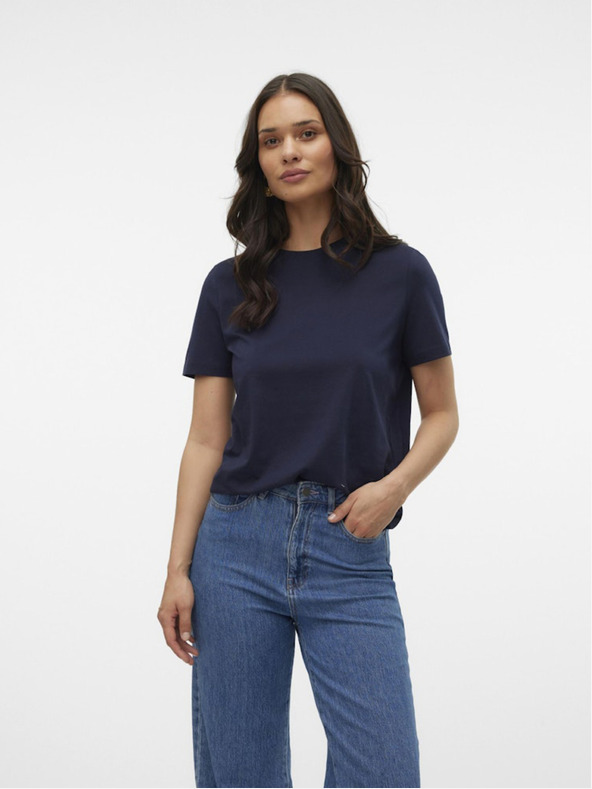 Vero Moda Dunkelblaues Vero Moda Paulina Hemd für Damen