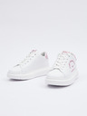 Karl Lagerfeld Weiße Leder Damen-Sneakers KARL LAGERFELD