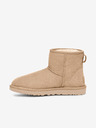 UGG Beige Damen Wildleder UGG Classic Mini II Schneeschuhe