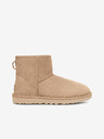 UGG Beige Damen Wildleder UGG Classic Mini II Schneeschuhe