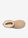 UGG Beige Damen Wildleder UGG Classic Mini II Schneeschuhe