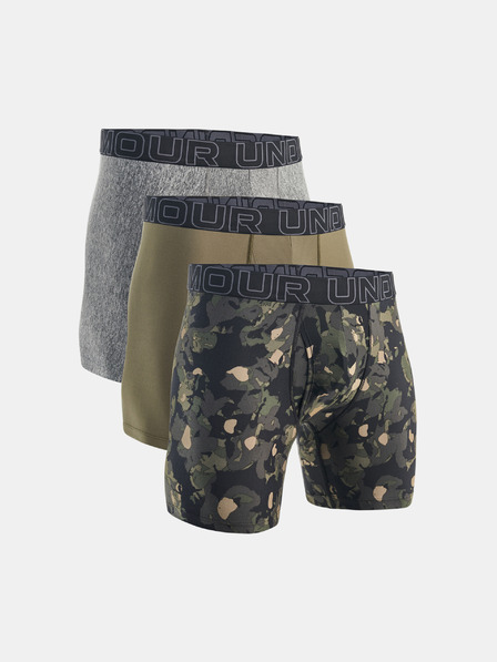 Under Armour M UA Perf Tech Nov 6in Boxershorts 3 Stück