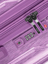 Heys Set aus drei lila Heys Xtrak S,M,L Reisekoffern