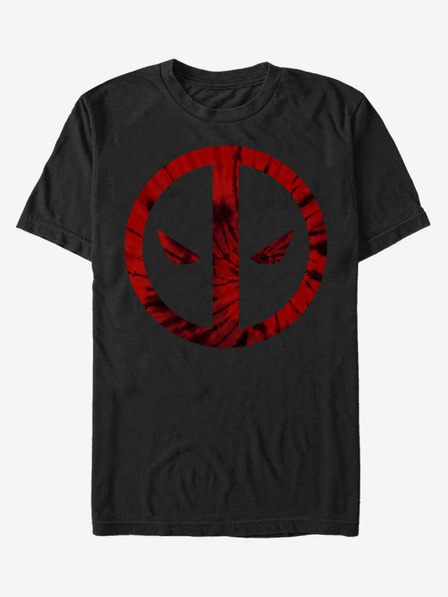 ZOOT.Fan Schwarzes Unisex-T-Shirt ZOOT.Fan Marvel Deadpool Tie-Dye