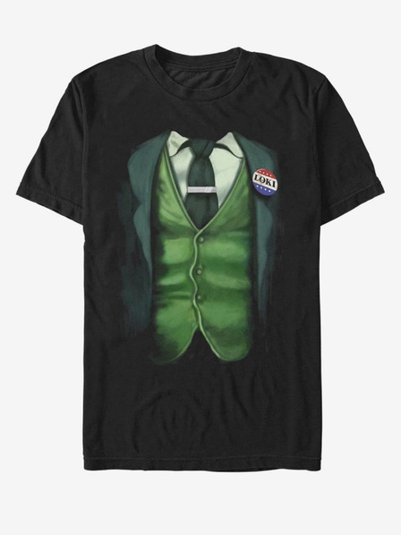 ZOOT.Fan Schwarzes Unisex-T-Shirt ZOOT.Fan Marvel Loki Kostüm