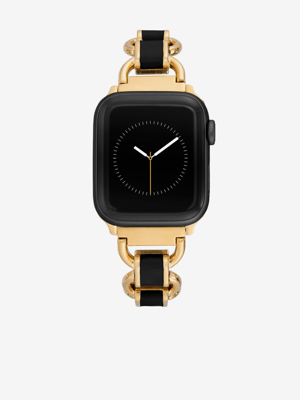 Anne Klein Damenarmband für Apple Watch 42/44/45/ultra 49mm in gold Anne Klein