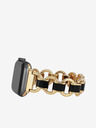 Anne Klein Damenarmband für Apple Watch 42/44/45/ultra 49mm in gold Anne Klein