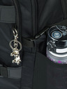 BAAGL  Schwarzes Schulset - Rucksack, Mäppchen und Tasche Baagl Skate Gold