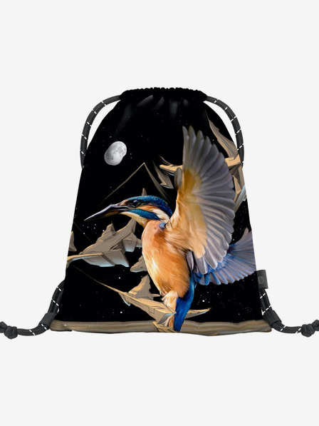 BAAGL  Schwarze Tasche Baagl eARTh - Eisvogel von Caer8th