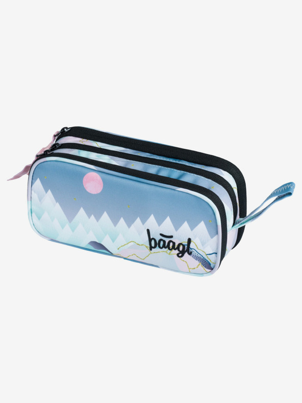 BAAGL  Schüler-Federmäppchen Baagl Moon grau