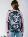 BAAGL  Grünes Schulset - Rucksack, Mäppchen, Tasche Baagl Core Birds