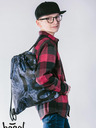 BAAGL  Graues Schulset - Rucksack, Mäppchen, Tasche Baagl Core Technic