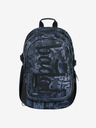 BAAGL  Graues Schulset - Rucksack, Mäppchen, Tasche Baagl Core Technic