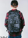 BAAGL  Graues Schulset - Rucksack, Mäppchen, Tasche Baagl Core Technic
