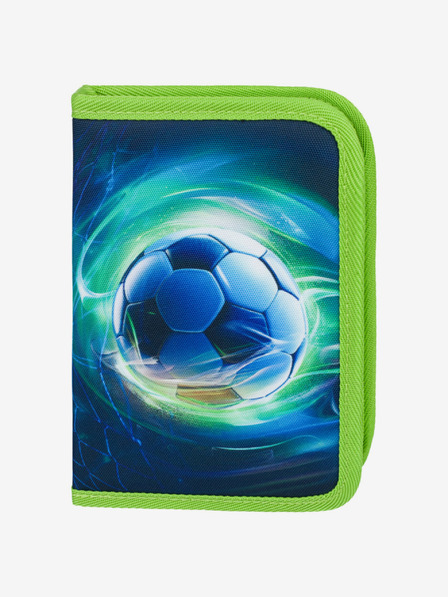 BAAGL  Grün Schulmäppchen einstöckig Football Ball Baagl