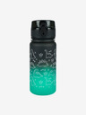 BAAGL  Grüne tritan Trinkflasche Farbverlauf Dino, 350 ml Baagl
