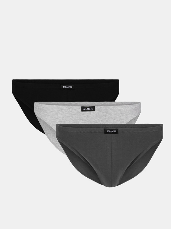 Atlantic Baumwollslips für Männer ATLANTIC Mini 3er-Pack