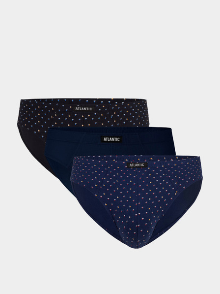 Atlantic Herren-Sport-Slips ATLANTIC 3er-Pack