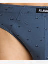 Atlantic ATLANTIC 3-PACK Sport-Slips für Männer - Graphit, Marineblau, Denim