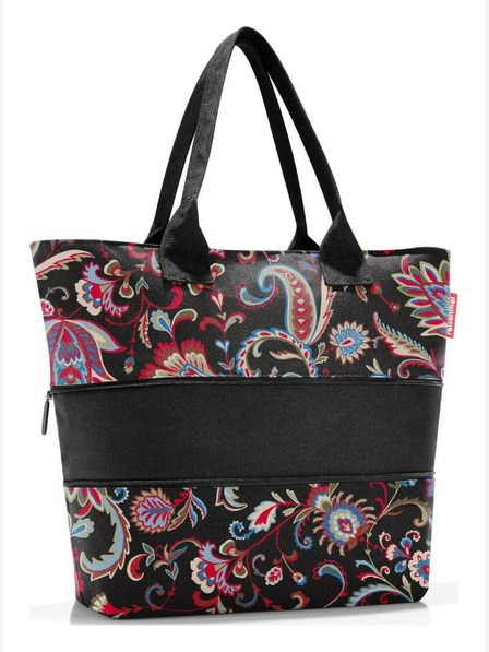 Reisenthel Shopper E1 Paisley Black Tasche