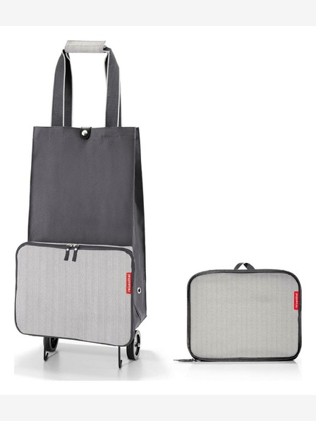 Reisenthel Foldabletrolley Herringbone Grey Tasche