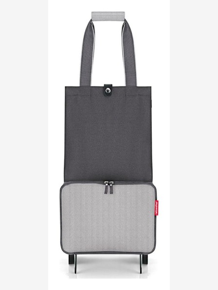 Reisenthel Foldabletrolley Herringbone Grey Tasche