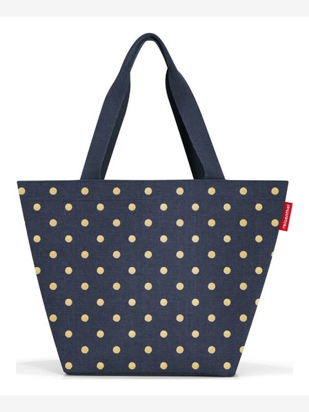 Reisenthel Shopper M Metallic Dots Blue Tasche