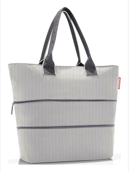 Reisenthel Shopper E1 Herringbone Grey Tasche