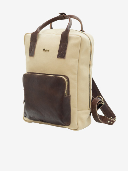 Bagind Kampus Canvas Laté Rucksack