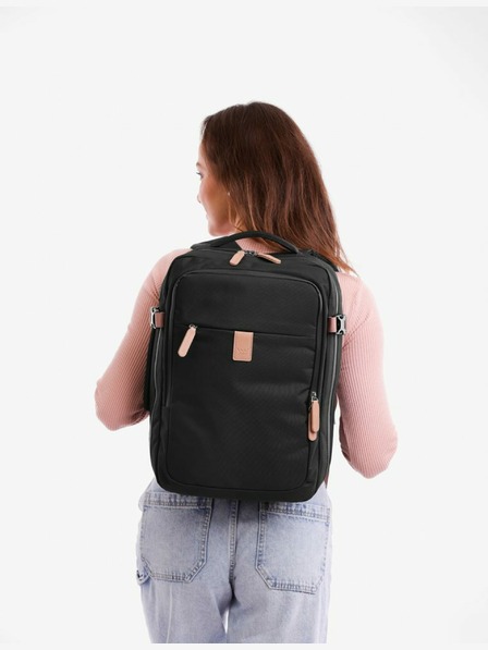 Vuch Foppe Black Rucksack