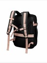 Vuch Foppe Black Rucksack