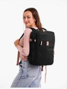 Vuch Foppe Black Rucksack