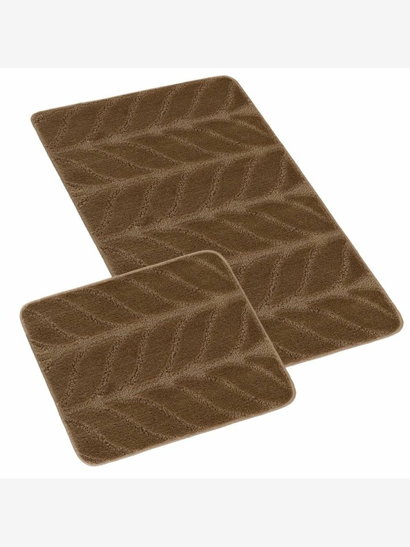 Bellatex Bad- und Toilettenvorleger cob braun Bellatex