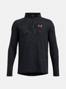 Under Armour UA Tech Textured 1/2 Zip Kinder  T‑Shirt