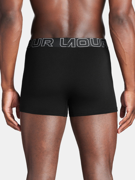 Under Armour UA Performance Cotton 3in Boxershorts 3 Stück