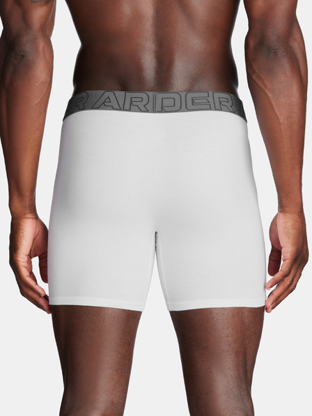 Under Armour UA Performance Cotton 6in Boxershorts 3 Stück