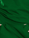 numoco Sportliches Kleid mit Rückenschlitz - dunkelgrün Numoco
