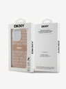 DKNY PC/TPU Repeat Pattern Tonal Stripe Magsafe Back Cover für iPhone 13 Pro Pink DKNY