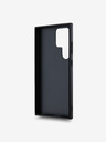 DKNY DKNY PU Leder Karomuster und Streifen Backcover für Samsung Galaxy S24 Ultra Schwarz