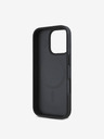 DKNY DKNY PU Leder Repeat Pattern Stack Logo MagSafe Back Cover für iPhone 16 Pro Max Schwarz