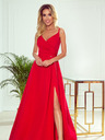 numoco Elegantes Maxikleid mit Trägern - rot Numoco CHIARA
